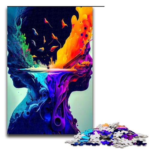 1000-teiliges Puzzle Ozeangesichts-Puzzle für Erwachsene, Holzpuzzle, anspruchsvolles Spiel, 1000 Teile 1000-teiliges Puzzle Ozeangesichts-Puzzle für Erwachsene, Holzpuzzle, anspruchsvolles Spiel, 1000 Teile von mowenbingpeng
