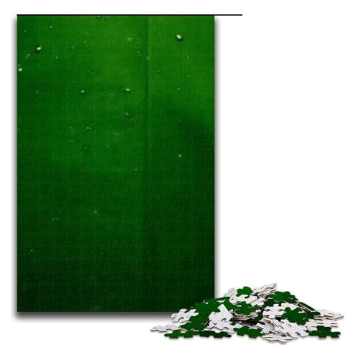 1000-teiliges Puzzle Regen auf Bananenblättern Puzzle für Erwachsene Holzpuzzle Familienspiel 1000 Teile (75 x 50 cm) von mowenbingpeng