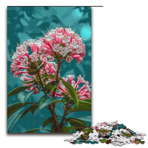 1000-teiliges Puzzle farbenfrohes Psychedelisches in Mount Laurel Puzzle für Erwachsene und Kinder Holzpuzzle pädagogisches Spielzeug zum Stressabbau Puzzle 1000 Teile (75 x 50 cm) von mowenbingpeng