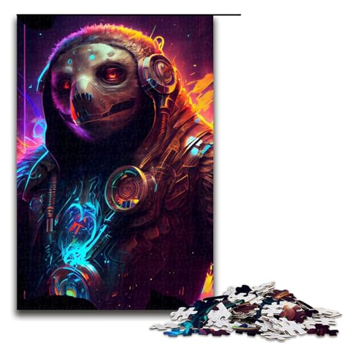 1000-teiliges Puzzle für Erwachsene, Faultier-Puzzle – anspruchsvolles Spiel, EIN Kunstwerk, geeignet für Jugendliche ab 14 Jahren, 1000 Teile 1000-teiliges Puzzle für Erwachsene, Faultier-Puzzle – anspruchsvolles Spiel, EIN Kunstwerk, geeignet für Jugendliche ab 14 Jahren, 1000 Teile von mowenbingpeng