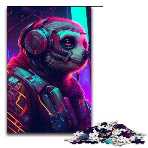 1000-teiliges Puzzle für Erwachsene, Faultier-Puzzle für Erwachsene, Holzpuzzle, anspruchsvolles Spiel, 1000 Teile 1000-teiliges Puzzle für Erwachsene, Faultier-Puzzle für Erwachsene, Holzpuzzle, anspruchsvolles Spiel, 1000 Teile von mowenbingpeng