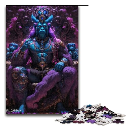 1000-teiliges Puzzle für Erwachsene, Lords of The Simian Shadow Realms, Holzpuzzle für Erwachsene und Kinder, Stressabbau-Tool, 1000 Teile 1000-teiliges Puzzle für Erwachsene, Lords of The Simian Shadow Realms, Holzpuzzle für Erwachsene und Kinder, Stressabbau-Tool, 1000 Teile von mowenbingpeng
