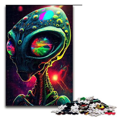 1000-teiliges Puzzle für Erwachsene, Mal-Alien-Puzzle, Geschenke, Geburtstagsgeschenk, Geschenke für Teenager ab 14 Jahren, 1000 Teile 1000-teiliges Puzzle für Erwachsene, Mal-Alien-Puzzle, Geschenke, Geburtstagsgeschenk, Geschenke für Teenager ab 14 Jahren, 1000 Teile von mowenbingpeng