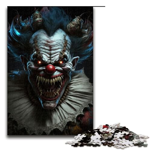 1000-teiliges Puzzle für Erwachsene, Monster-Puzzle – anspruchsvolles Spiel, EIN Kunstwerk, geeignet für Jugendliche ab 14 Jahren, 1000 Teile 1000-teiliges Puzzle für Erwachsene, Monster-Puzzle – anspruchsvolles Spiel, EIN Kunstwerk, geeignet für Jugendliche ab 14 Jahren, 1000 Teile von mowenbingpeng