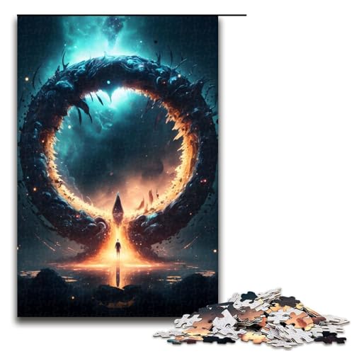 1000-teiliges Puzzle für Erwachsene, Multiverse-Portal-Puzzles für Erwachsene, Holzpuzzle, anspruchsvolles Spiel, 1000 Teile 1000-teiliges Puzzle für Erwachsene, Multiverse-Portal-Puzzles für Erwachsene, Holzpuzzle, anspruchsvolles Spiel, 1000 Teile von mowenbingpeng