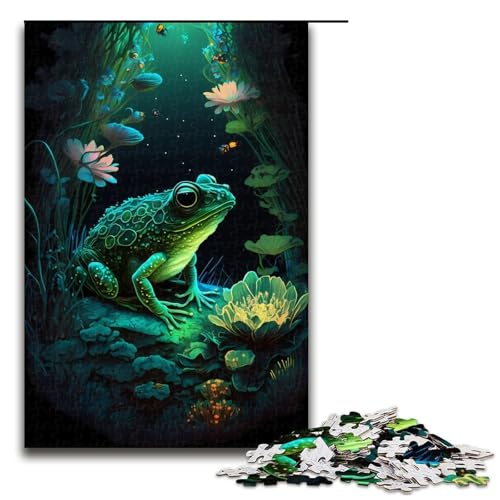 1000-teiliges Puzzle für Erwachsene, Mythisches Frosch-Puzzle, praktisches Spiel, 1000 Teile 1000-teiliges Puzzle für Erwachsene, Mythisches Frosch-Puzzle, praktisches Spiel, 1000 Teile von mowenbingpeng