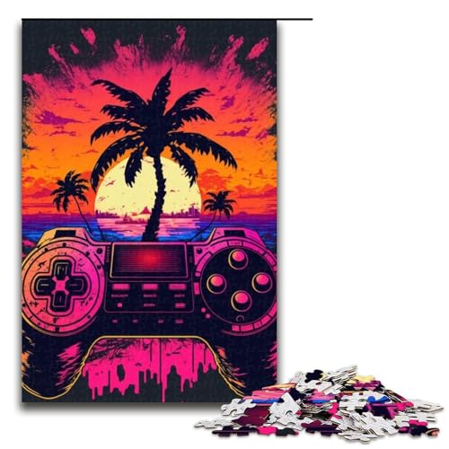 1000-teiliges Puzzle für Erwachsene, Neon-Art-Puzzles für Erwachsene, Holzpuzzle, anspruchsvolles Spiel, 1000 Teile 1000-teiliges Puzzle für Erwachsene, Neon-Art-Puzzles für Erwachsene, Holzpuzzle, anspruchsvolles Spiel, 1000 Teile von mowenbingpeng