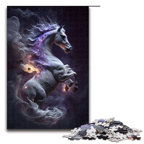 1000-teiliges Puzzle für Erwachsene, Pegasus des Schicksals, Holzpuzzle, Lernspiel für Erwachsene, Herausforderungsspielzeug, 1000 Teile 1000-teiliges Puzzle für Erwachsene, Pegasus des Schicksals, Holzpuzzle, Lernspiel für Erwachsene, Herausforderungsspielzeug, 1000 Teile von mowenbingpeng