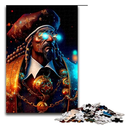 1000-teiliges Puzzle für Erwachsene, Piratenkapitän, Puzzle für Erwachsene, Holzpuzzle, anspruchsvolles Spiel, 1000 Teile 1000-teiliges Puzzle für Erwachsene, Piratenkapitän, Puzzle für Erwachsene, Holzpuzzle, anspruchsvolles Spiel, 1000 Teile von mowenbingpeng