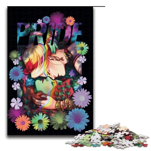 1000-teiliges Puzzle für Erwachsene, Pride Puzzle, praktisches Spiel, 1000 Teile von mowenbingpeng