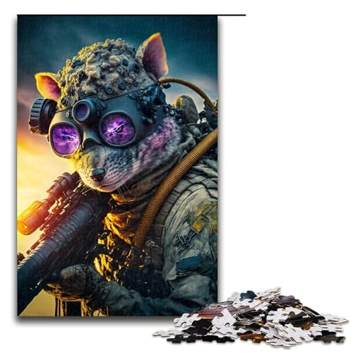 1000-teiliges Puzzle für Erwachsene, Rat Troops, Puzzles für Erwachsene, Holzpuzzle, anspruchsvolles Spiel, 1000 Teile 1000-teiliges Puzzle für Erwachsene, Rat Troops, Puzzles für Erwachsene, Holzpuzzle, anspruchsvolles Spiel, 1000 Teile von mowenbingpeng