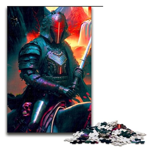 1000-teiliges Puzzle für Erwachsene, Reiten, Japanisches Samurai-Puzzle, praktisches Spiel, 1000 Teile 1000-teiliges Puzzle für Erwachsene, Reiten, Japanisches Samurai-Puzzle, praktisches Spiel, 1000 Teile von mowenbingpeng