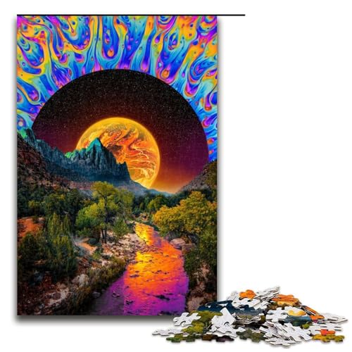 1000-teiliges Puzzle für Erwachsene, Reverie-Puzzles für Erwachsene, Holzpuzzle, anspruchsvolles Spiel, 1000 Teile 1000-teiliges Puzzle für Erwachsene, Reverie-Puzzles für Erwachsene, Holzpuzzle, anspruchsvolles Spiel, 1000 Teile von mowenbingpeng