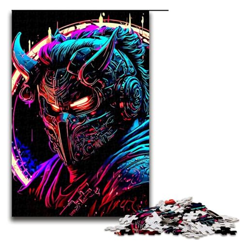 1000-teiliges Puzzle für Erwachsene, Samurai-Holzpuzzle, Lernspiel für Erwachsene, Herausforderungsspielzeug, 1000 Teile 1000-teiliges Puzzle für Erwachsene, Samurai-Holzpuzzle, Lernspiel für Erwachsene, Herausforderungsspielzeug, 1000 Teile von mowenbingpeng