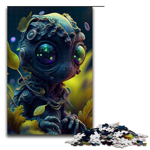 1000-teiliges Puzzle für Erwachsene, kleine Alien Voyager-Puzzles, Geschenke zum Geburtstag, Geschenke für Teenager ab 14 Jahren, 1000 Teile 1000-teiliges Puzzle für Erwachsene, kleine Alien Voyager-Puzzles, Geschenke zum Geburtstag, Geschenke für Teenager ab 14 Jahren, 1000 Teile von mowenbingpeng