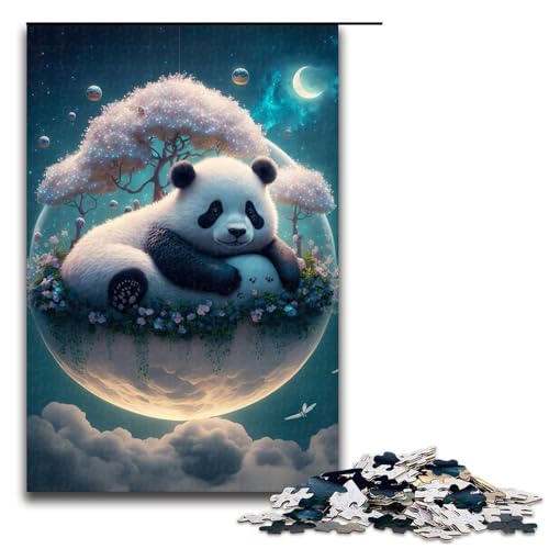 1000-teiliges Puzzle für Erwachsene, majestätisches Pandabär-Spiel, Puzzles ganze Familie, 1000 PCS von mowenbingpeng