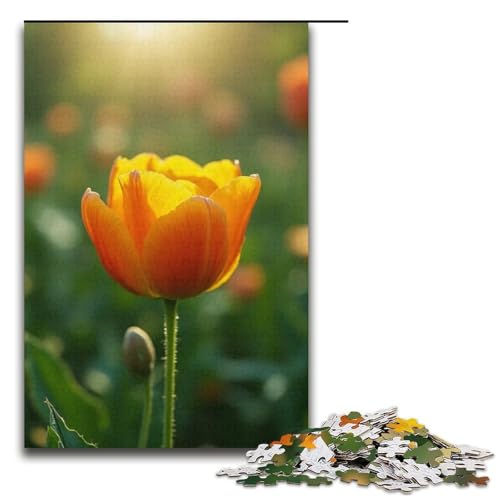 1000-teiliges Puzzle für Erwachsene Bloom-Puzzles Geburtstagsgeschenke für Teenager ab 14 Jahren 1000 Teile (38 x 26 cm) von mowenbingpeng