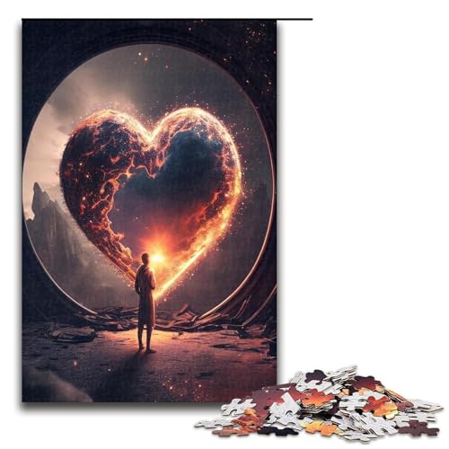 1000 teiliges Puzzle für Erwachsene Planet of Love Hands on Spiel 1000 Teile (75 x 50 cm) von mowenbingpeng