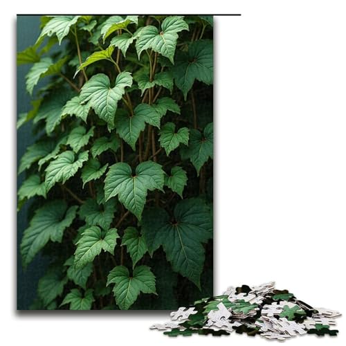 1000-teiliges Puzzle für Erwachsene Ranken umschlingen Puzzle für Erwachsene Holzpuzzle anspruchsvolles Spiel 1000 Teile (75 x 50 cm) von mowenbingpeng