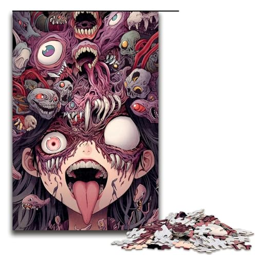 1000-teiliges Puzzle für Erwachsene Saliva Puzzle Hands-on-Spiel 1000 PCS von mowenbingpeng