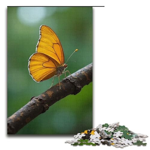 1000-teiliges Puzzle für Erwachsene Schmetterlingsbarsch-Zweig-Spiel Puzzles ganze Familie 1000 PCS (38 x 26 cm) von mowenbingpeng