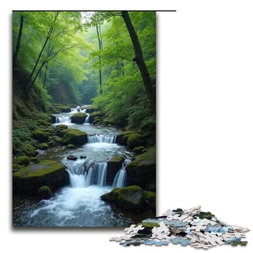 1000-teiliges Puzzle für Erwachsene Stream-Puzzles Geschenke Geburtstagsgeschenke für Teenager ab 14 Jahren 1000 Teile (75 x 50 cm) von mowenbingpeng