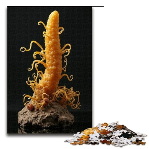 1000-teiliges Puzzle für Erwachsene antikes Ginseng-Spiel Puzzles ganze Familie 1000 Teile (75 x 50 cm) von mowenbingpeng