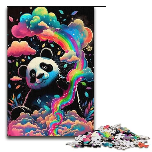 1000-teiliges Puzzle für Erwachsene buntes Bären-Puzzle für Lernspiele Herausforderung Spielzeug Kunstwerk Geschenk 1000 Teile (38 x 26 cm) von mowenbingpeng