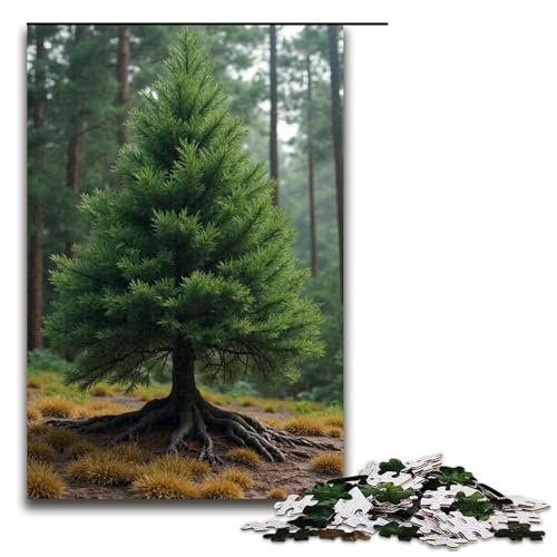 1000-teiliges Puzzle für Erwachsene einladendes Kiefern-Puzzle für Erwachsene Holzpuzzle anspruchsvolles Spiel 1000 Teile (75 x 50 cm) von mowenbingpeng