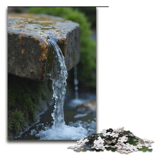 1000-teiliges Puzzle für Erwachsene groß und majestätisch () Puzzles für Erwachsene Holzpuzzle anspruchsvolles Spiel 1000 Teile (38 x 26 cm) von mowenbingpeng