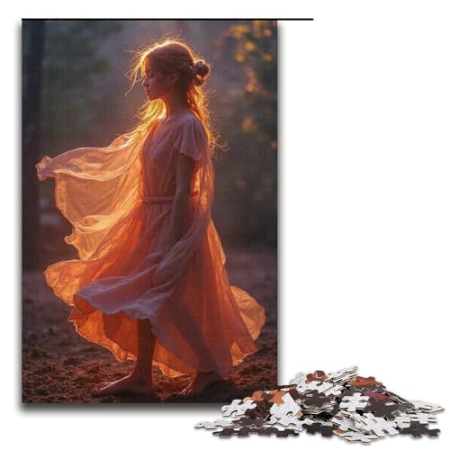 1000-teiliges Puzzle wunderbares Puzzle für Erwachsene und Kinder Holzpuzzle pädagogisches Spielzeug zum Stressabbau Puzzle 1000 Teile (38 x 26 cm) von mowenbingpeng