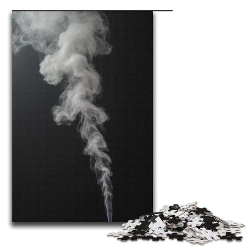 1000-teiliges Puzzle zum Thema Trinken und Rauchen Holzpuzzle für Erwachsene und Kinder pädagogisches Spielzeug zum Stressabbau Puzzle 1000 Teile (38 x 26 cm) von mowenbingpeng