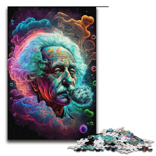 1000-teiliges Puzzlespiel „Cosmic Genius“ für Erwachsene geeignet für Paare und Teenager ab 14 Jahren 1000 Teile (38 x 26 cm) von mowenbingpeng