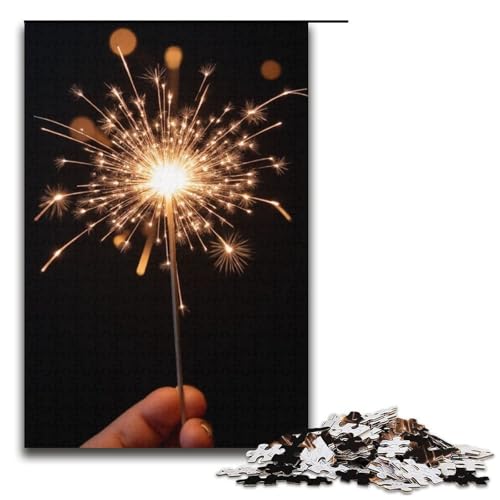 1000-teiliges buntes kleines Feuerwerk-Puzzle. Lustiges Puzzle für die Familie. Tolles Geschenk für Anime-Fans. 1000-teiliges Geschenk für Erwachsene von mowenbingpeng