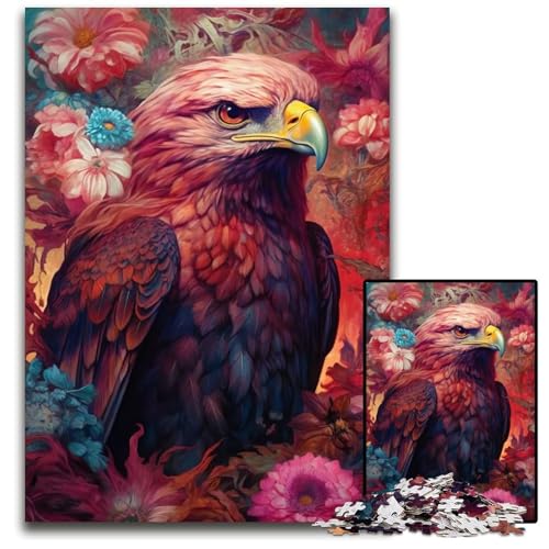 1000teiliges Puzzle für Erwachsene Der Adler und der Garten Puzzle für Erwachsene perfekt als Halloween Weihnachts und Geburtstagsgeschenk 1000 Teile (75 x 50 cm) von mowenbingpeng