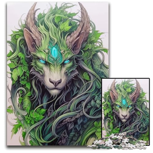 1000teiliges Puzzle für Erwachsene DreamerPuzzles für Erwachsene perfekt als Halloween Weihnachts und Geburtstagsgeschenk 1000 Teile (38 x 26 cm) von mowenbingpeng