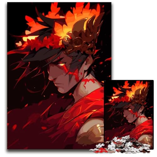 1000teiliges Puzzle für Erwachsene HadesPuzzles für Erwachsene perfekt als Halloween Weihnachts und Geburtstagsgeschenk 1000 Teile (75 x 50 cm) von mowenbingpeng