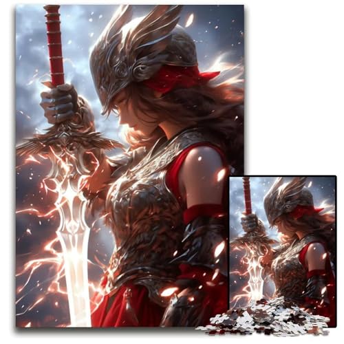 1000teiliges Puzzle für Erwachsene Lightning FuryPuzzles für Erwachsene Weihnachten Halloween Ostern Neujahr 1000 PCS (38 x 26 cm) von mowenbingpeng