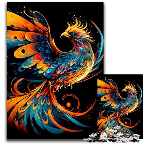1000teiliges Puzzle für Erwachsene PhoenixPuzzles für Erwachsene perfekt als Halloween Weihnachts und Geburtstagsgeschenk 1000 Teile (38 x 26 cm) von mowenbingpeng