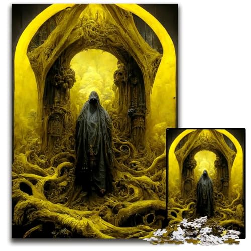 1000teiliges PuzzleGeschenk Das Phantom der Wahrheit Holzpuzzle Denksportaufgabe Teenager Heimdekoration 1000 Teile (75 x 50 cm) von mowenbingpeng