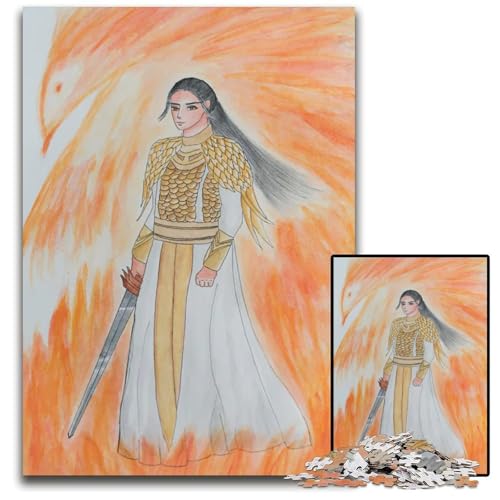 Ashes of Love Xun Feng 1000teiliges Puzzle anspruchsvolles Denkspiel entspannendes Spielzeug für Teenager 1000 Teile (75 x 50 cm) von mowenbingpeng