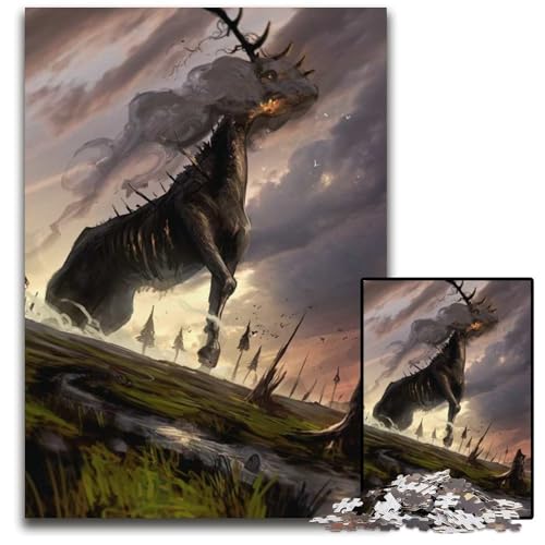 Das ewige Puzzle 1000 Teile für Erwachsene Unmögliche Puzzles für Erwachsene Heimdekoration Denksportspiel für Teenager Familieninteraktion 1000 Teile (75 x 50 cm) von mowenbingpeng