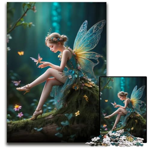 Das verzauberte GlenPuzzle für Erwachsene 1000teiliges Unmögliches Puzzle für Erwachsene Denksportaufgabe Spiel für Erwachsene interaktive Familienaktivität 1000 Teile (75 x 50 cm) von mowenbingpeng