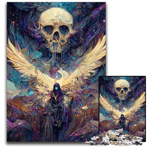 Fallen in The Chaos Puzzle für Erwachsene 1000 Teile Holzpuzzle Familienspielabend Spaß DIY dekoratives Kunstwerk 1000 Teile (75 x 50 cm) von mowenbingpeng