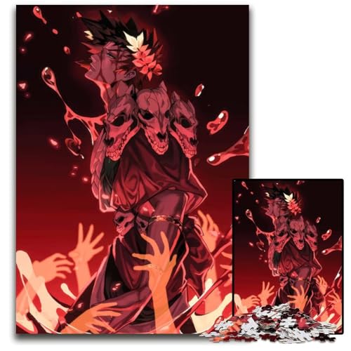 HadesPuzzle 1000 Teile für Erwachsene Holzpuzzle für Teenager ideales Geburtstags 1000 Teile (75 x 50 cm) von mowenbingpeng