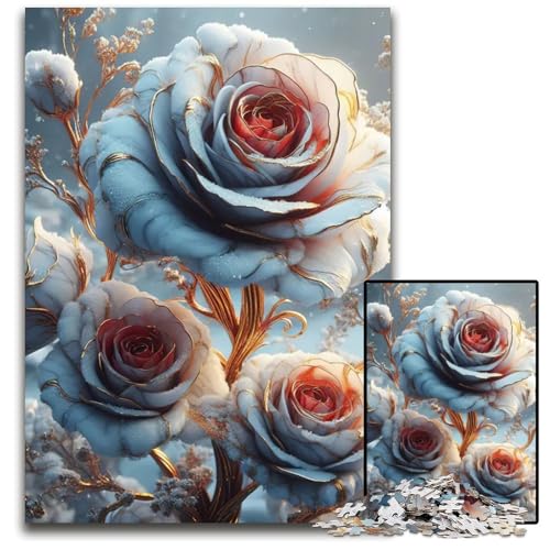 In Bloom 1000teiliges PuzzleGeschenk anspruchsvolle Puzzles interaktives Familienspiel GehirnHerausforderung Lernspielzeug 1000 Teile (38 x 26 cm) von mowenbingpeng