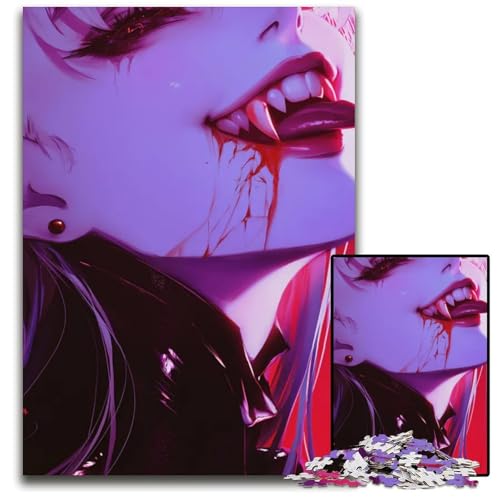 Puzzle 1000 Teile Oh My Puzzles für Erwachsene anspruchsvolle Denksportaufgabe Familienaktivität Heimdekoration 1000 Teile (75 x 50 cm) von mowenbingpeng