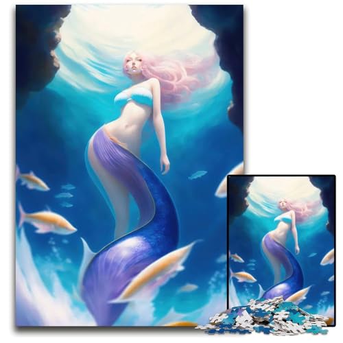 Puzzle 1000 Teile Puzzle für Kinderzimmer anspruchsvolle Puzzles Spiel für Erwachsene Geschenk interaktives Familienspiel GehirnHerausforderung Geschenk 1000 Teile (75 x 50 cm) von mowenbingpeng