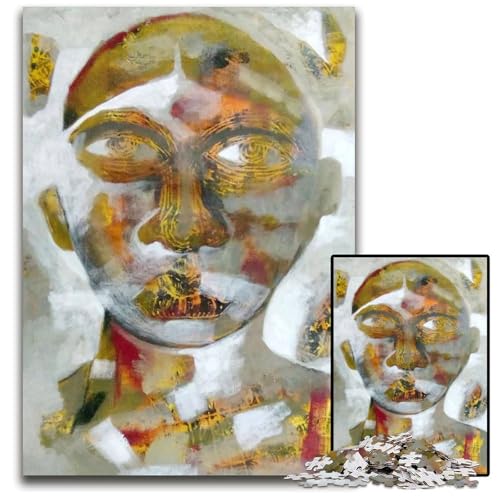 Puzzle 1000 Teile für Erwachsene Holzpuzzle Familienspielabend Spaß DIY dekoratives Kunstwerk 1000 Teile (75 x 50 cm) von mowenbingpeng