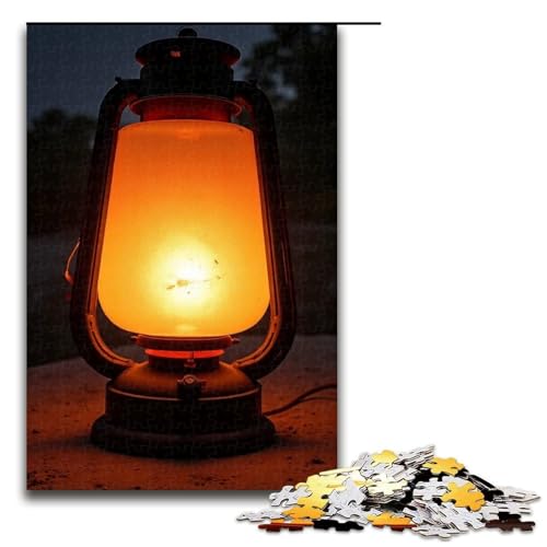 Puzzle 1000 Teile für Erwachsene Laternen-Hängepuzzle praktisches Spiel einzigartige Heimdekoration und Geschenke 1000 Teile (75 x 50 cm) von mowenbingpeng